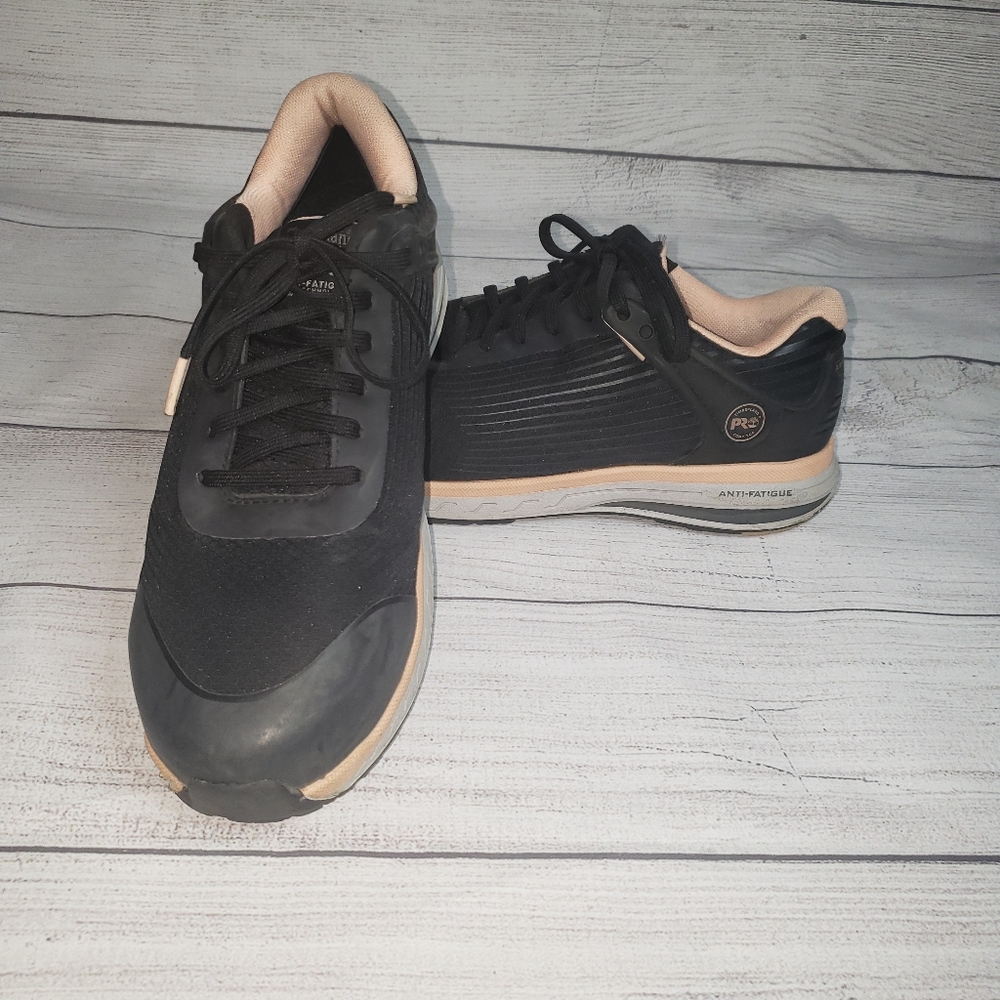 Timberland Pro Comp Toe Anti-Fatigue Slip Resistant Work Shoes Womens Sz 8.5